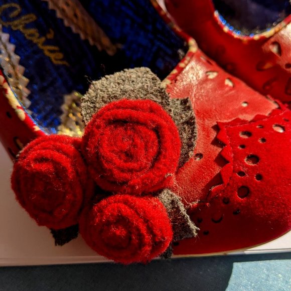 Irregular Choice Shoes - Irregular Choice Rose Buds Heels Size 40